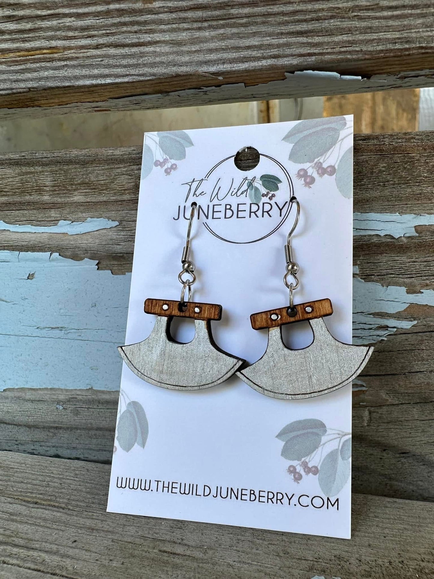 Alaskan Ulu Drop Earrings