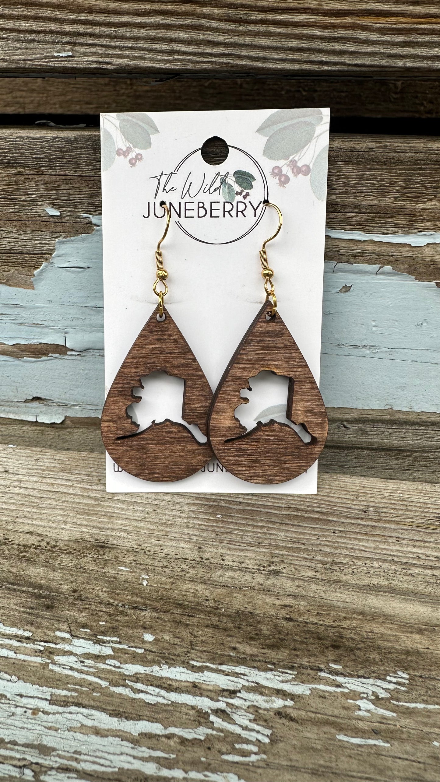 Alaska Teardrop Drop Earrings